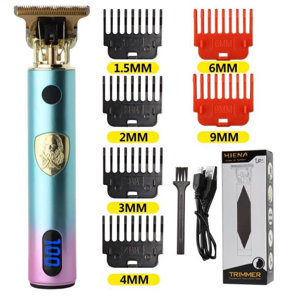 Home Appliances |   2023 Usb Electric Hair Clippers Hiena Professional Barber T-Outliner Finish Cutting Machine Home & Kitchen Home Appliances