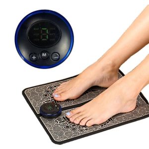 Home Appliances |   Electric Foot Massager Mat Physical Therapy Muscular Electric Ems Health Care Relaxation Terapia Foot Massage Health Health Home Appliances