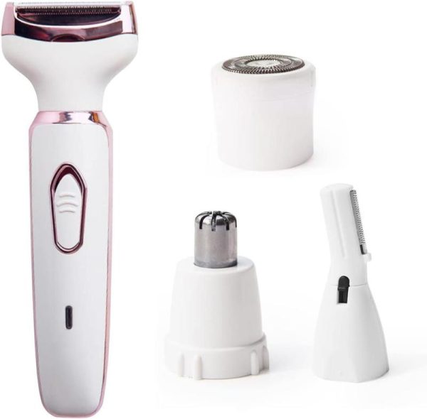 Home Appliances |   Electric Razor For Hair Trimmer For Face Nose Eyebrow Beard Mustache Arm Leg Armpit Bikini Painless Portable Body Shavers Set Home & Kitchen Home Appliances