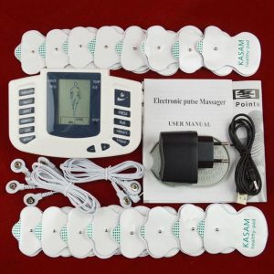 Home Appliances |   Healthy Care Full Body Tens Acupuncture Electric Therapy Massager Meridian Physiotherapy Massager Health Home Appliances