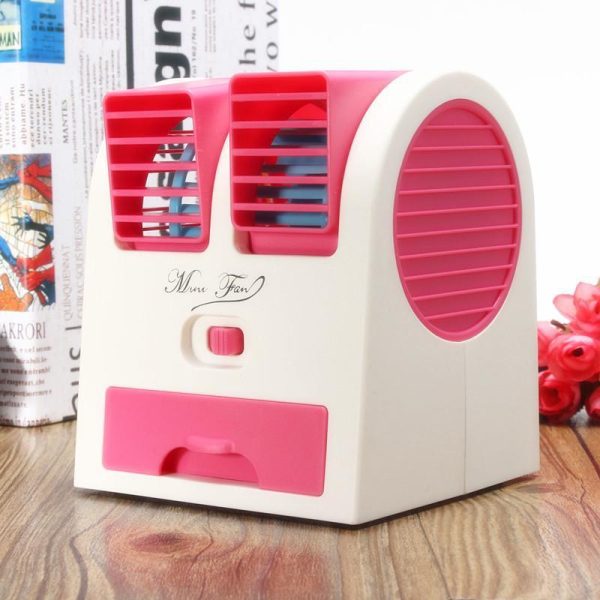 Home Appliances |   Mini Air Conditioning 3-In-1 Fan Humidifier Purifier, Usb/Battery Powered Air Cooler For Home/Office Home & Kitchen Home Appliances