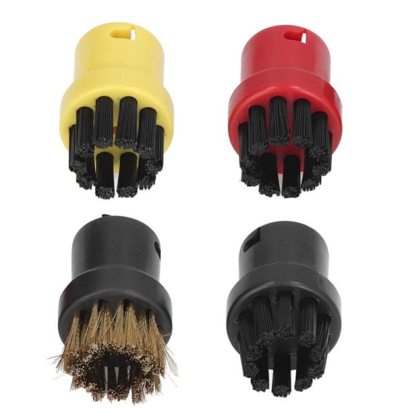 Home Appliances |   Round Small Brush  Steam Cleaner Brushes For Karcher Sc1 Sc2 Sc3 Sc4 Sc5 Sc7 Home & Kitchen Home Appliances