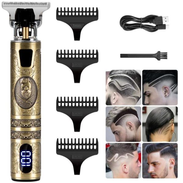 Home Appliances |   T Blade Trimmer Zero Gapped Trimmers Teamyo 0Mm Baldhead Hair Clippers For Men Home & Kitchen Home Appliances