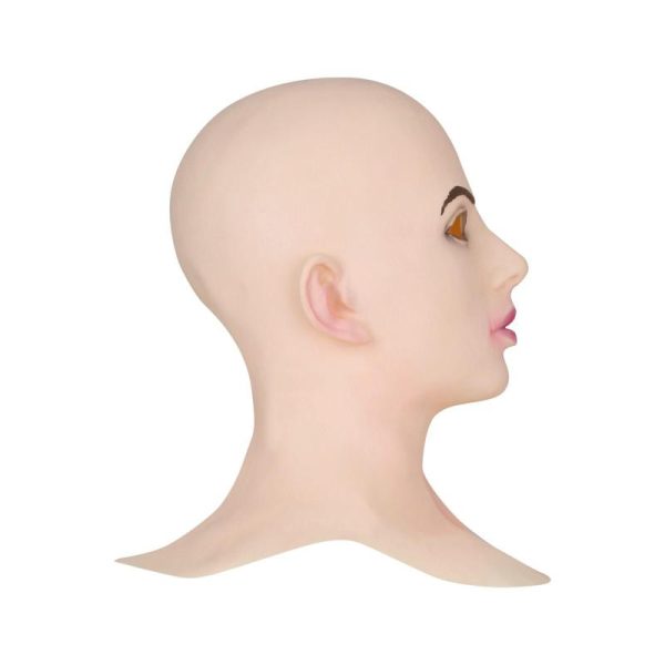 Home Decor |   Female Realistic Silicone Crossdresser Mask Cosplay Halloween Fancy Dress Home & Kitchen Home Decor