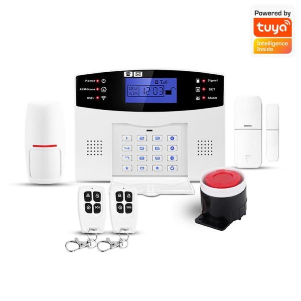 Home Security |   Security Alarm System  Kit Auto Dial Gsm+Wifi Home Security Wireless Alarm System Gsm Home Security Home & Kitchen Home Security