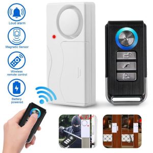 Home Security |   Wireless Control Magnetic Sensor Professional Security Anti-Theft Motion Alarm For Home Office Store Home & Kitchen Home Security