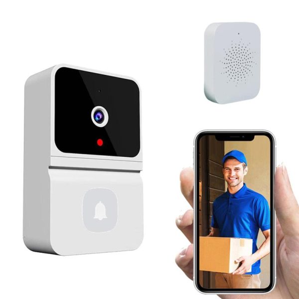 Home Security |   Wireless Video Doorbell Camera Smart Doorbell With 450P Night Vision 2-Way Audio Cloud Storage Electronics Home Security