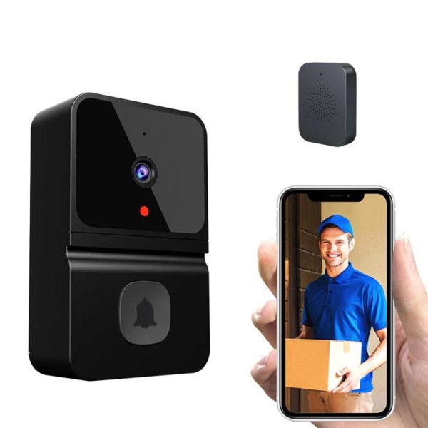 Home Security |   Wireless Video Doorbell Camera Smart Doorbell With 450P Night Vision 2-Way Audio Cloud Storage Electronics Home Security