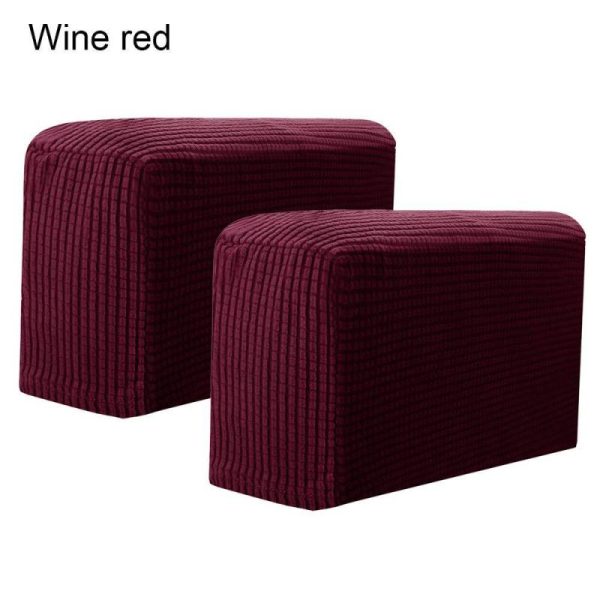 Home Textiles |   High Quality Chair Stretchy Removable Home & Living Couch Arm Protector Sofa Cover Armrest Covers Home & Kitchen Home Textiles