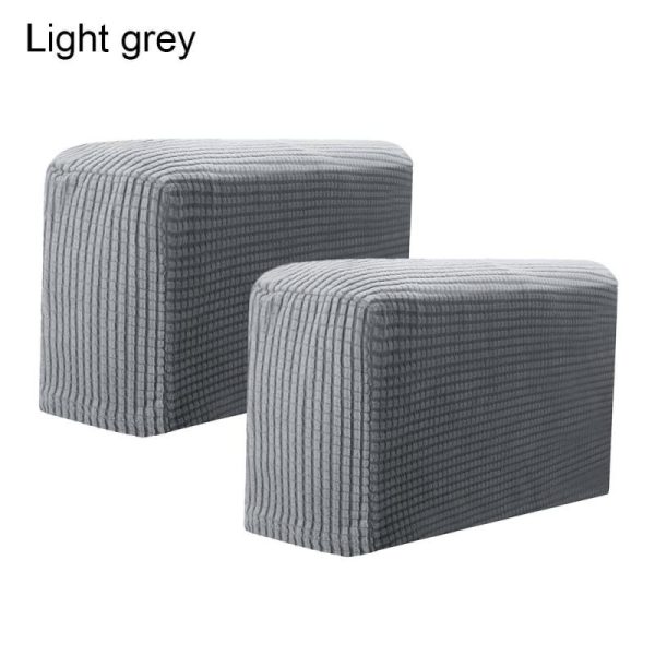 Home Textiles |   High Quality Chair Stretchy Removable Home & Living Couch Arm Protector Sofa Cover Armrest Covers Home & Kitchen Home Textiles