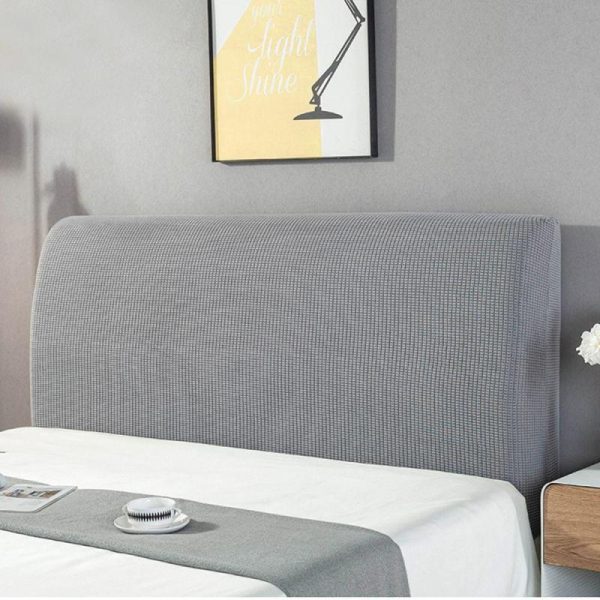 Home Textiles |   Home Thicken Solid Color Back Chair Cover Dustproof Slipcover Bed Headboard Cover Bed Head Covers Home & Kitchen Home Textiles