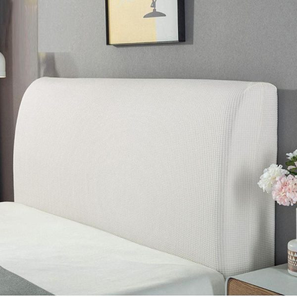 Home Textiles |   Home Thicken Solid Color Back Chair Cover Dustproof Slipcover Bed Headboard Cover Bed Head Covers Home & Kitchen Home Textiles