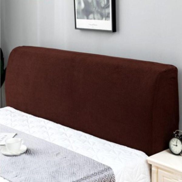 Home Textiles |   Home Thicken Solid Color Back Chair Cover Dustproof Slipcover Bed Headboard Cover Bed Head Covers Home & Kitchen Home Textiles