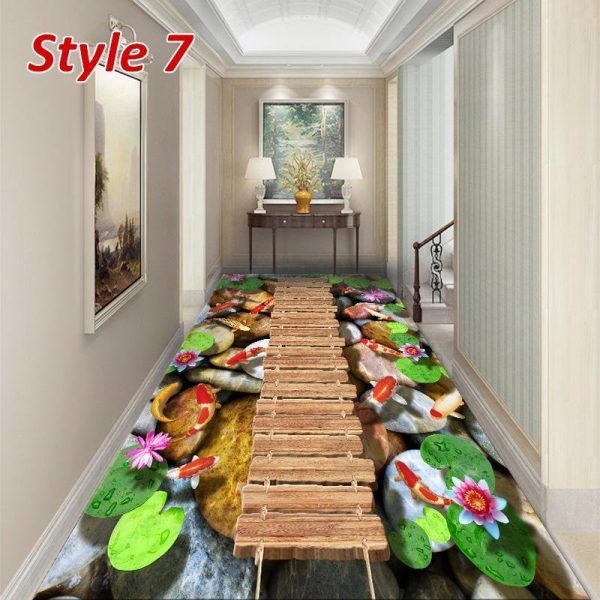 Home Textiles |   Homedo 11Styles 3D Living Room Carpets Indoor Entrance Doormat Bedside Area Rug Flower Grass Plants Kitchen Corridor Rug Carpet Home & Kitchen Home Textiles