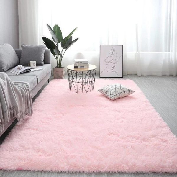 Home Textiles |   Living Room Rugs Imitation Wool Pad Fur Carpet Long Hair Soft Plush Bedroom Sofa Home & Kitchen Home Textiles