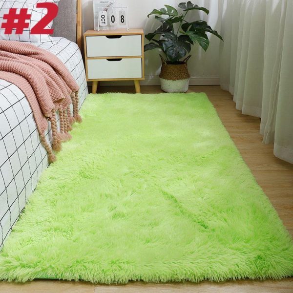 Home Textiles |   Living Room Rugs Imitation Wool Pad Fur Carpet Long Hair Soft Plush Bedroom Sofa Home & Kitchen Home Textiles