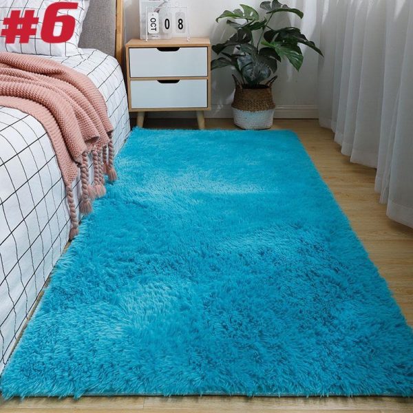 Home Textiles |   Living Room Rugs Imitation Wool Pad Fur Carpet Long Hair Soft Plush Bedroom Sofa Home & Kitchen Home Textiles