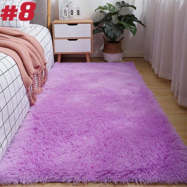 Home Textiles |   Living Room Rugs Imitation Wool Pad Fur Carpet Long Hair Soft Plush Bedroom Sofa Home & Kitchen Home Textiles