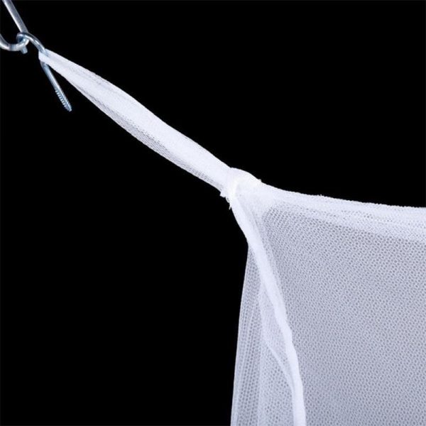 Home Textiles |   Mosquito Net 4-Corner Bed Netting Canopy For Queen/King Sized Bed Polyester Fabric Protection Children Bedding Home & Kitchen Home Textiles