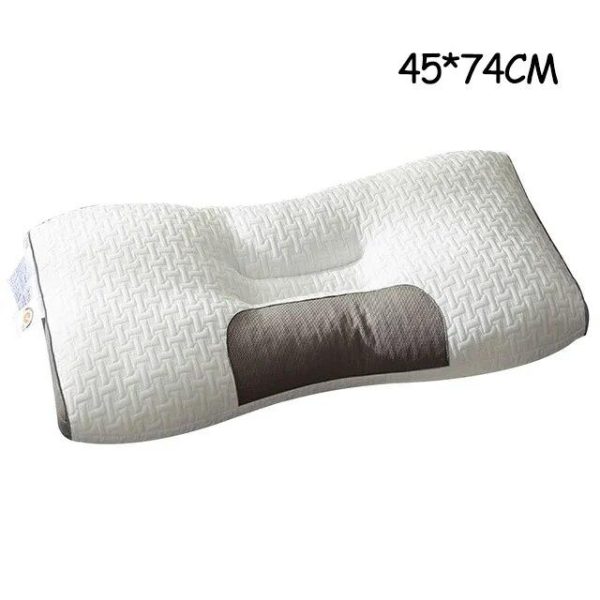 Home Textiles |   Neck Pillow Help Sleep And Protect The Pillow Neck Household Soybean Fiber Spa Massage Pillow For Sleeping Home & Kitchen Home Textiles