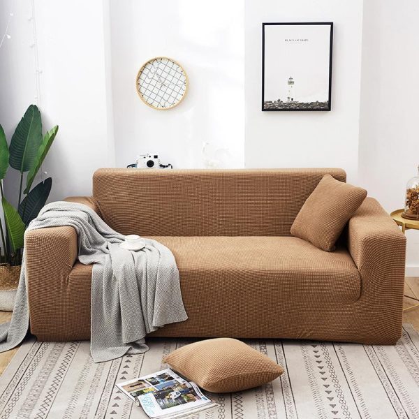 Home Textiles |   Polar Fleece Stretch Sofa Slipcover Elastic Sofa Covers Protectors For Living Room Funda Sofa Chair Couch Cover 1/2/3/4 Seat Home & Kitchen Home Textiles