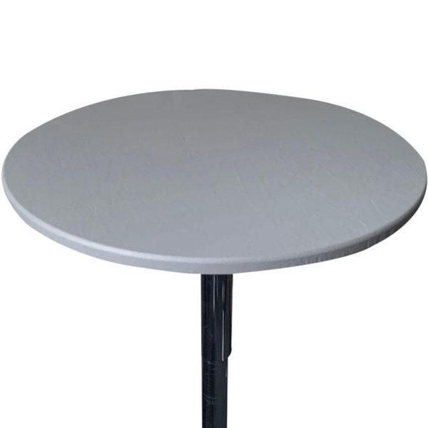 Home Textiles |   Round 60-130cm  Fitted Tablecloth Table Cover Elastic Protector Waterproof Home & Kitchen Home Textiles