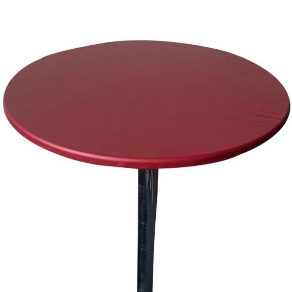 Home Textiles |   Round 60-130cm  Fitted Tablecloth Table Cover Elastic Protector Waterproof Home & Kitchen Home Textiles