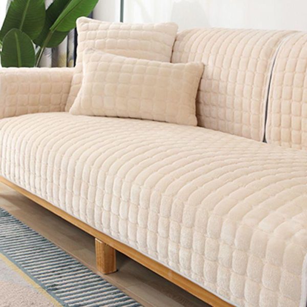 Home Textiles |   Thicken Plush Sofa Towel European Universal Sofa Cover Non-Slip Resistant Couch Cover Sofa Towel For Living Room Decor Cushion Home & Kitchen Home Textiles