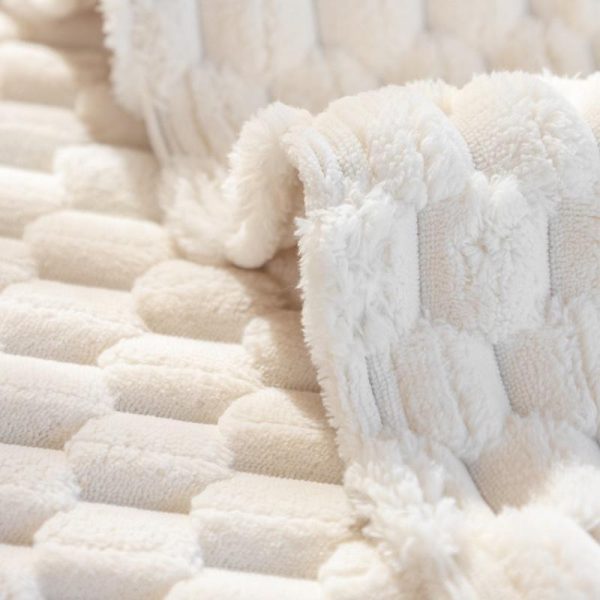 Home Textiles |   Winter Sofa Cover Thicken Plush Non-Slip Couch Cushion For Living Room Soft Universal Sofa Cover Back Towel Sectional Sofa Mat Home & Kitchen Home Textiles