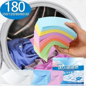 Household Supplies |   180/90/60/30Pcs Laundry Tablets Underwear Children’s Clothing Laundry Soap Concentrated Washing Powder Detergent For Washing Machines Home & Kitchen Household Supplies