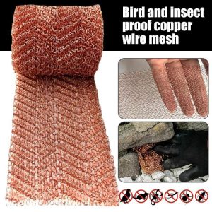 Household Supplies |   4 Wire 12.7cm  Copper Mesh Woven Wire Screen Filter Filter For Distillation Home Brew Beer Home & Kitchen Household Supplies