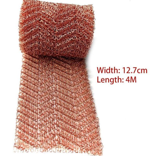 Household Supplies |   4 Wire 12.7cm  Copper Mesh Woven Wire Screen Filter Filter For Distillation Home Brew Beer Home & Kitchen Household Supplies