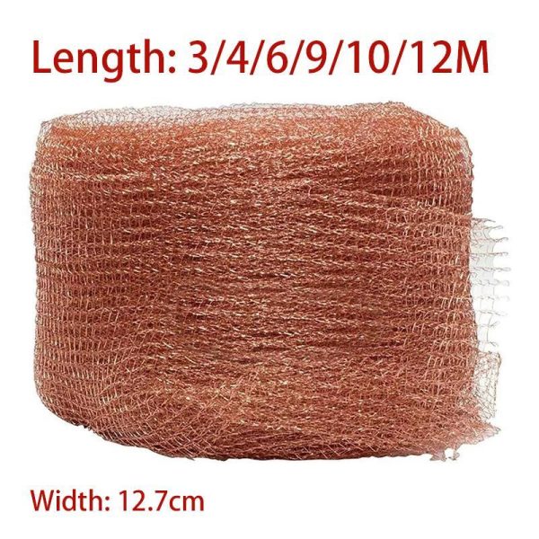 Household Supplies |   4 Wire 12.7cm  Copper Mesh Woven Wire Screen Filter Filter For Distillation Home Brew Beer Home & Kitchen Household Supplies