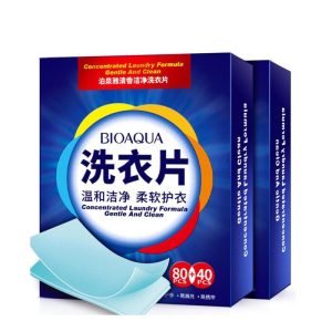 Household Supplies |   40/120Pcs Nano Super Concentrated Laundry Clean Gentle Washing Tool Home Supplies Cleaning Tools Detergent Sheets Home & Kitchen Household Supplies