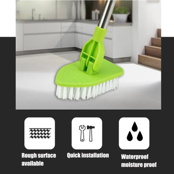 Household Supplies |   Clean Mop Brush Scrubber Telescopic Cleaning Pad Bathtub Sponges Glass Polish With Handle Home & Kitchen Household Supplies