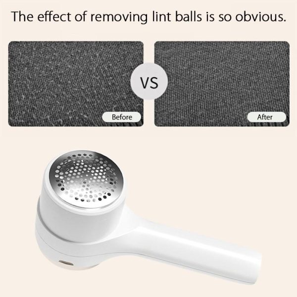 Household Supplies |   Electric Lint Remover Clothes Hair Ball Trimmer Sweater Fuzz Shaver Lint Ball Buster Usb Charging Clothes Electric Shaver Cleaning Supplies Home & Kitchen Household Supplies