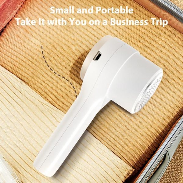 Household Supplies |   Electric Lint Remover Clothes Hair Ball Trimmer Sweater Fuzz Shaver Lint Ball Buster Usb Charging Clothes Electric Shaver Cleaning Supplies Home & Kitchen Household Supplies