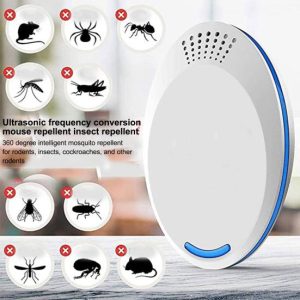 Household Supplies |   High-Frequency Ultrasonic Pest Repeller Plug-Play Eco-Friendly Solution Compact Size Effective Indoor Mouse Rodent Deterrent Device Home & Kitchen Household Supplies