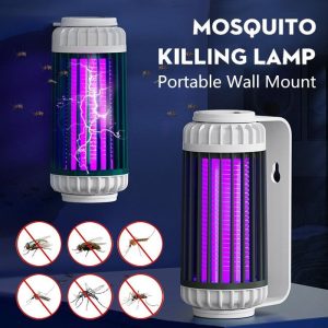 Household Supplies |   Mosquito Killer Lamp Electric Shock Photocatalyst Kill Bug Insect Zapper Home Mosquito Repellent Rechargable Outdoor Fly Trap Home & Kitchen Household Supplies