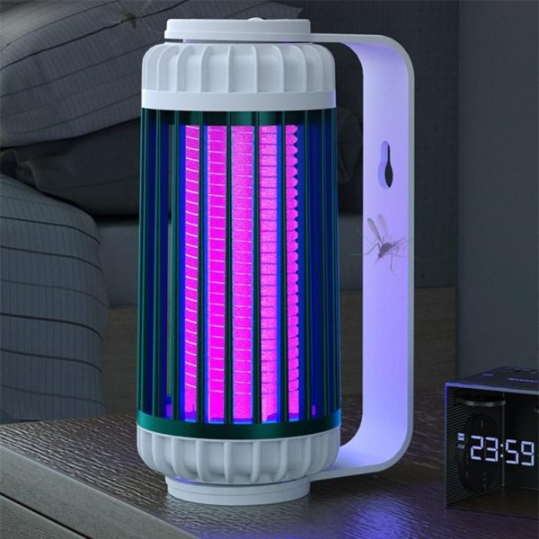 Household Supplies |   Mosquito Killer Lamp Electric Shock Photocatalyst Kill Bug Insect Zapper Home Mosquito Repellent Rechargable Outdoor Fly Trap Home & Kitchen Household Supplies