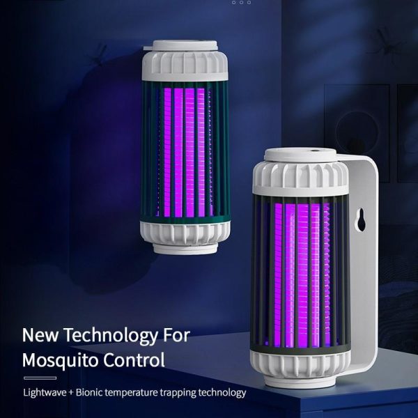 Household Supplies |   Mosquito Killer Lamp Electric Shock Photocatalyst Kill Bug Insect Zapper Home Mosquito Repellent Rechargable Outdoor Fly Trap Home & Kitchen Household Supplies