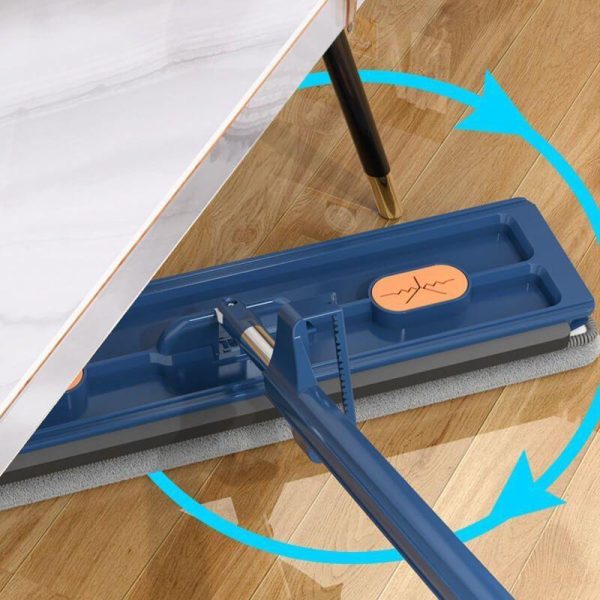 Household Supplies |   New Style Large Flat Mop Self-Contained Slide Microfiber Floor Mop Wet And Dry Mop For Cleaning Floors Home Cleaning Tools Home & Kitchen Household Supplies