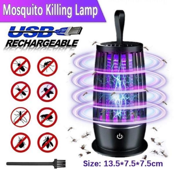 Household Supplies |   New Type Lantern Mosquito Killer Usb Portable Household Led Night Light Catalyst Electric Mosquito Repellent Usb Charging Outdoor Mosquito Killer Home & Kitchen Household Supplies