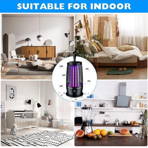 Household Supplies |   New Type Lantern Mosquito Killer Usb Portable Household Led Night Light Catalyst Electric Mosquito Repellent Usb Charging Outdoor Mosquito Killer Home & Kitchen Household Supplies