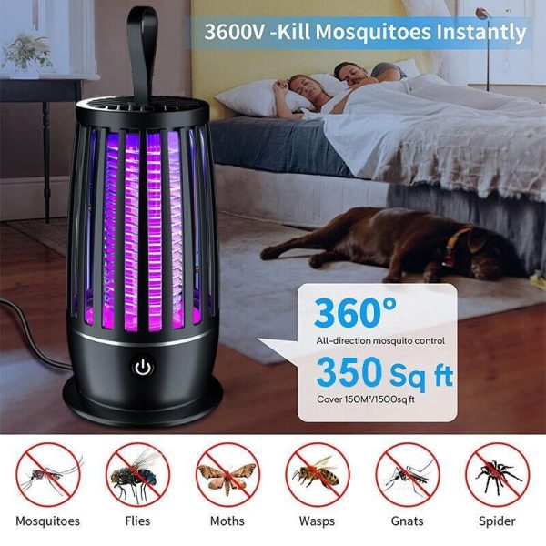 Household Supplies |   New Type Lantern Mosquito Killer Usb Portable Household Led Night Light Catalyst Electric Mosquito Repellent Usb Charging Outdoor Mosquito Killer Home & Kitchen Household Supplies