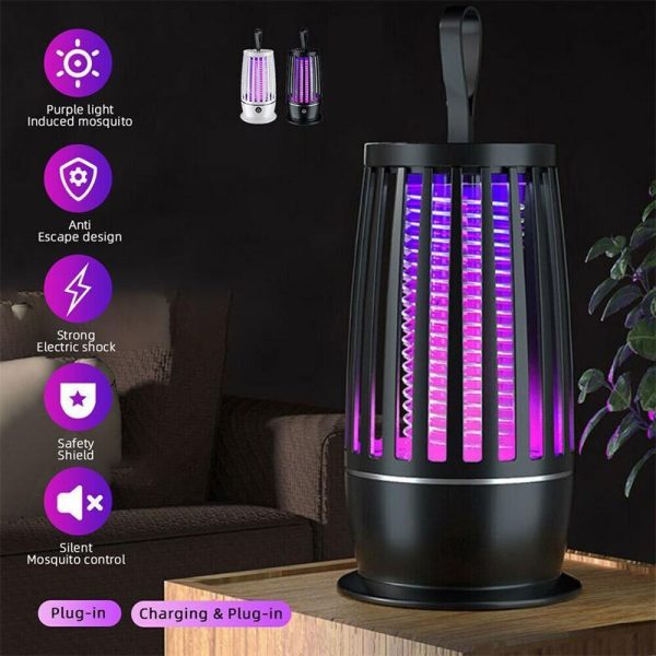 Household Supplies |   New Type Lantern Mosquito Killer Usb Portable Household Led Night Light Catalyst Electric Mosquito Repellent Usb Charging Outdoor Mosquito Killer Home & Kitchen Household Supplies