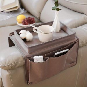 Household Supplies |   Sofa Armrest Storage Hanging Bag Remote Control Storage Finishing Bag Sundries Storage Bag Chair Side Hanging Bag Home & Kitchen Household Supplies