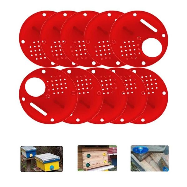 Insects |   20Pc Plastic Bee  Door / Entrance Disc / Bee Hive Nuc Box Entrance Gate Tool Insects Insects