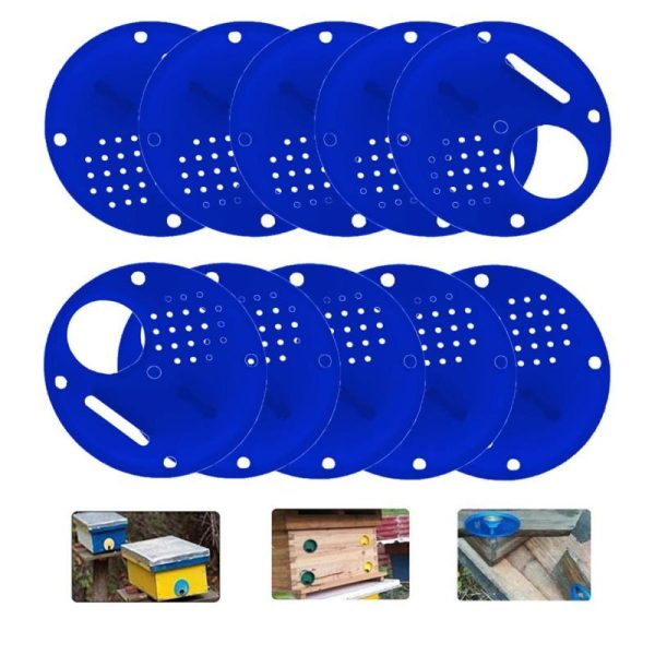 Insects |   20Pc Plastic Bee  Door / Entrance Disc / Bee Hive Nuc Box Entrance Gate Tool Insects Insects