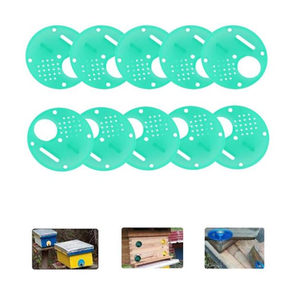 Insects |   20Pc Plastic Bee  Door / Entrance Disc / Bee Hive Nuc Box Entrance Gate Tool Insects Insects